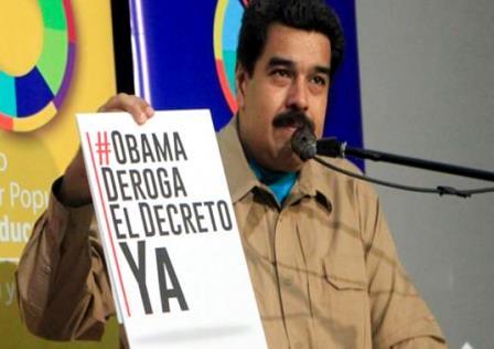 Venezuela, otto milioni di firme contro Obama