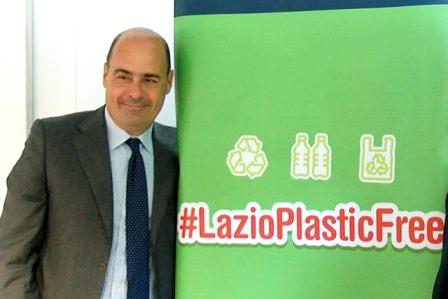Lazio, guerra alla plastica